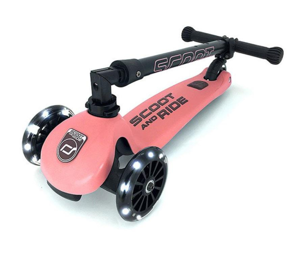 Scoot & Ride Highwaykick 3 LED Hulajnoga Balansowa 3+ Peach - 580582 - zdjęcie 4